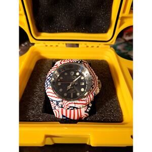 INVICTA Hydromax Men's Specialty Watch US Army Patriotic Stars and Stripes Flag